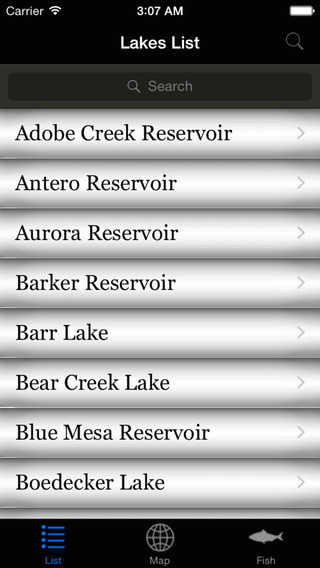 【免費交通運輸App】Colorado Lakes - Fishing-APP點子