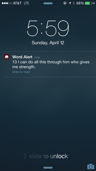 【免費書籍App】Word Alert: Daily Bible Verses-APP點子