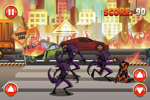 A Shooter Punch Quest - Galactic War with Alien Slayer FREE screenshot 2