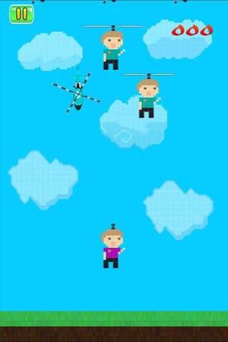 Tap To Kill Little Heli-Copters - Touch Little Man Like A Gunship FREE screenshot 4