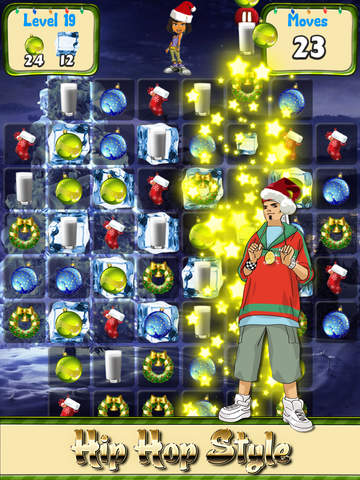 Candy Christmas Countdown! - The puzzle game to play while waiting for presentsscreeshot 3