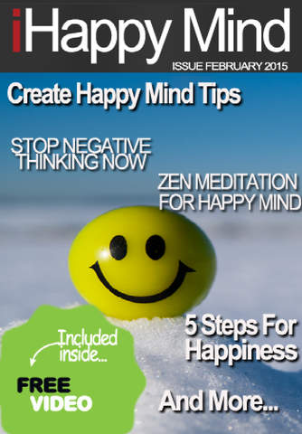 iHappy Mind - #1 Magazine About Creating Happy Mind And Happy Life screenshot 2