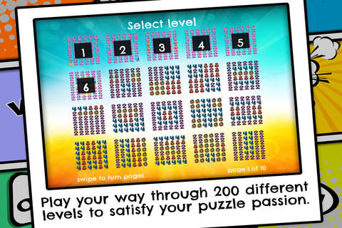 Bubble Scramble - FREE - Search Stack Number Boom screenshot 3