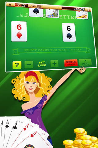 Sexy Girl Casino Pro screenshot 4
