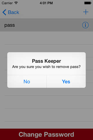 Pass Keeper screenshot 2