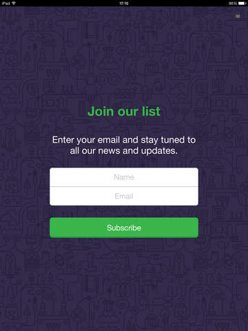 MailerLite Subscribe App