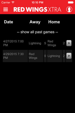 Red Wings Xtra screenshot 4