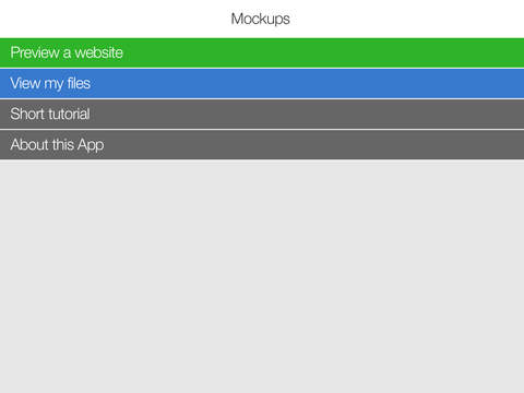 【免費生產應用App】Mockups-APP點子