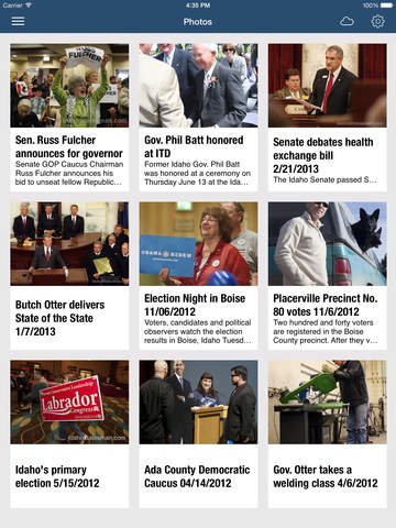 Idaho Politics Newspaper app for iPad screenshot 3
