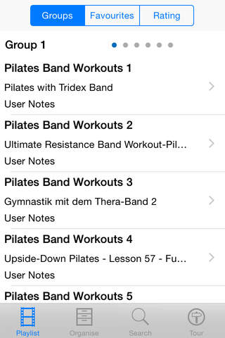 Pilates Band Workouts screenshot 2