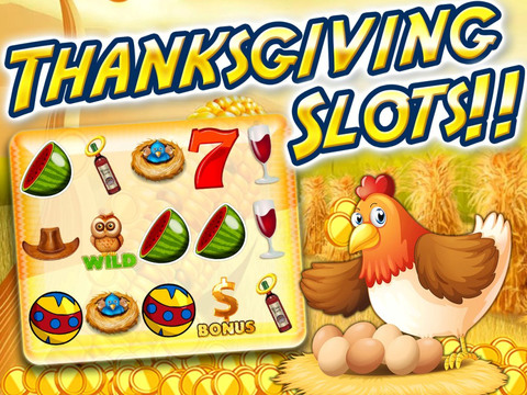 【免費遊戲App】Thanks-giving Turkey Fry-Day Dinner Slot Machines USA Native America-n Casino Royale-APP點子