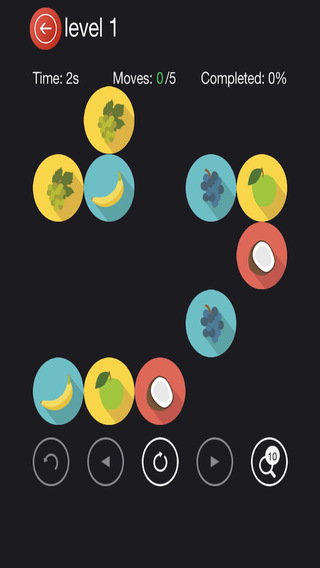 【免費遊戲App】Match the Fruits – Addictive Flow Style Fruits Matching Game-APP點子