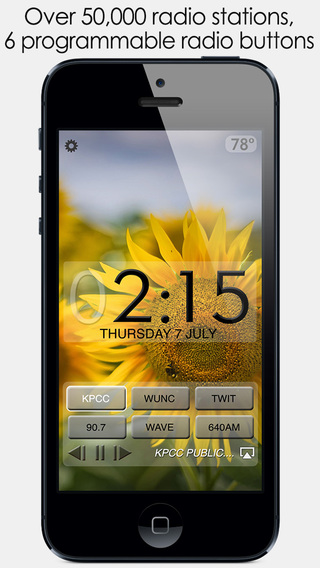 【免費音樂App】Beautiful Clock Radio & Alarm-APP點子