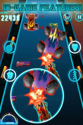 Arcade Run Extreme Neon Cycle Speed Rush screenshot 3