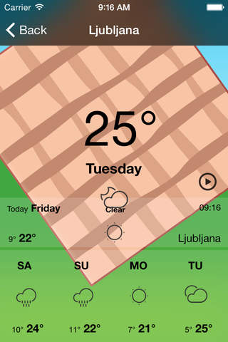 Weather by Miki Muster screenshot 3