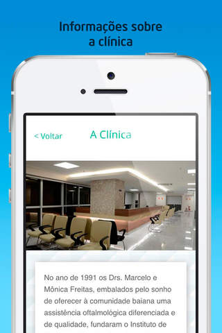 Instituto de Olhos Freitas screenshot 2