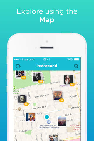 Instaround for Instagram - Discover pictures & people around you screenshot 2