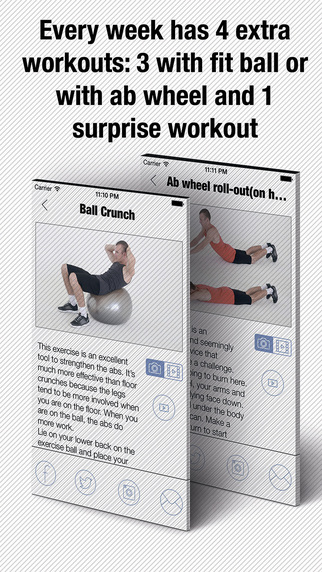 【免費健康App】Abs Workout - Personal Trainer for six pack ab training & exercises PRO-APP點子