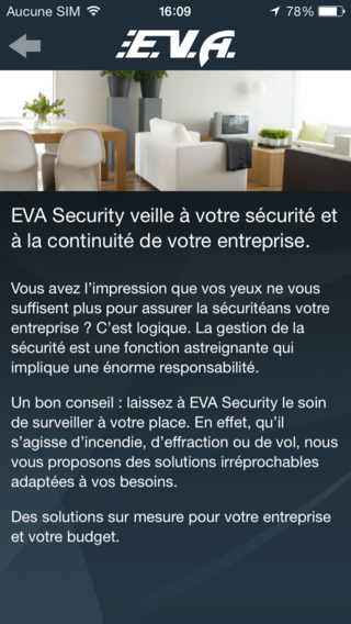 【免費商業App】E.V.A. Security Systems-APP點子