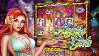 Screenshot 1 Бесплатный Лас-Вегас Слот казино игры — Мистика Девушки Слот