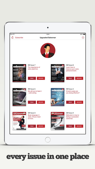 【免費商業App】Upgraded Salesman Magazine-APP點子