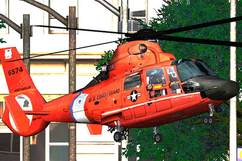 Chopper Rescue 3D: Blue Sky Parking Concept Pro screenshot 4