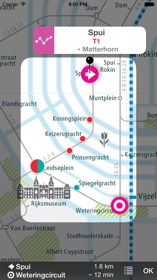 【免費旅遊App】Amsterdam Rail Map-APP點子