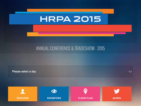 HRPA Annual Conference for iPad