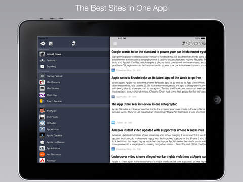 【免費新聞App】MacHash News-APP點子