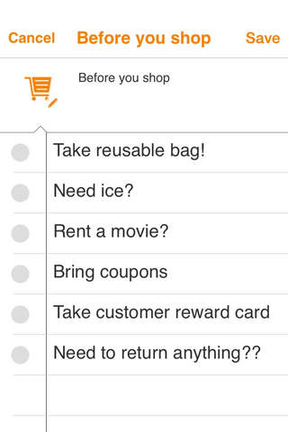 Just Buy It - Supermarket Planner for Busy People screenshot 3