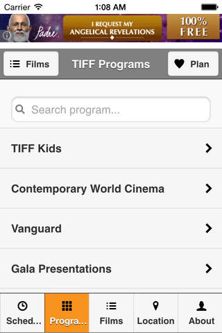 TIFF Assistant - Toronto International Film Festival 2015 Assistant screenshot 4