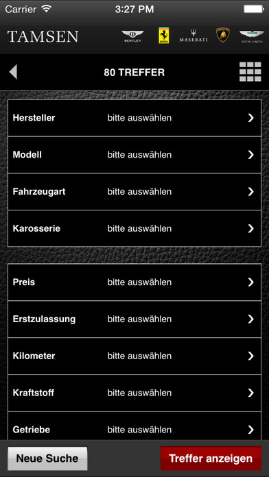 Captura de pantalla del iPhone 3