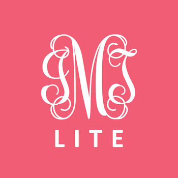 Monogram It! Lite - Custom Wallpapers and Backgrounds LOGO-APP點子