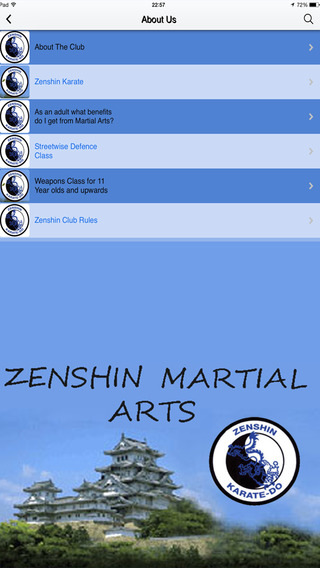 【免費健康App】Zenshin Martial Arts & Fitness-APP點子