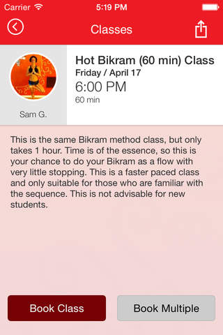 Bikram Yoga Brighton screenshot 4
