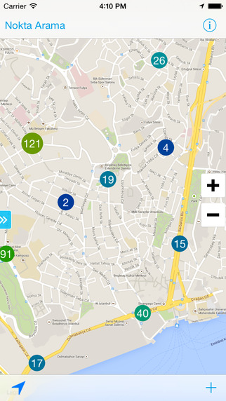 Maptriks for iPhone