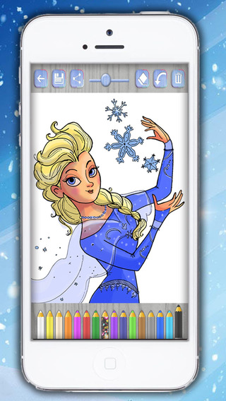 免費下載娛樂APP|Paint ice princesses - Premium app開箱文|APP開箱王