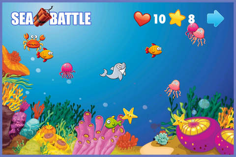 Dolphins Sea Battle. screenshot 2
