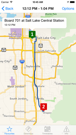 【免費旅遊App】TransitTimes Utah-APP點子
