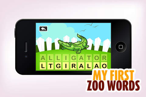 My First Zoo Words - Learning game for Kids in Pre School and Kindergarten screenshot 2