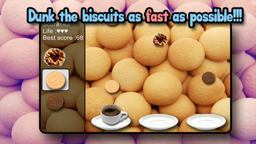 BISCUIT MAKER : Dunkin Factory a food tap game