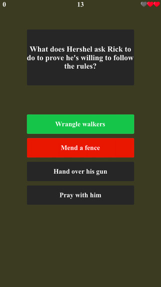 【免費遊戲App】Quiz for The Walking Dead TV Show - Trivia for TWD zombie TV Series-APP點子