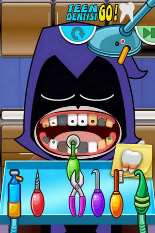 Dentist Doctor Kids Game Teen Titans Go Version screenshot 2