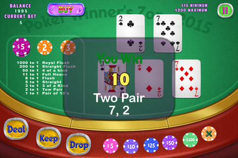 Poker Winner's Zone 2015 screenshot 3
