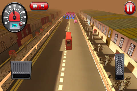 London Bus Traffic Race 3D Deluxe screenshot 3