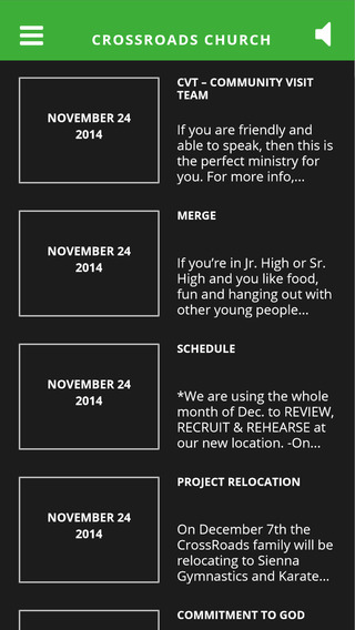 【免費生活App】CrossRoads Church Sienna-APP點子