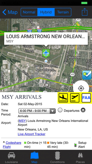 【免費旅遊App】Louisiana New Orleans Road Conditions and Traffic Cameras - Travel & Transit & NOAA Pro-APP點子