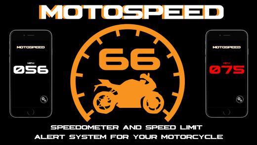 MotoSpeed-Speedometer and Speed Limit Alert System for Motorcycle Rides