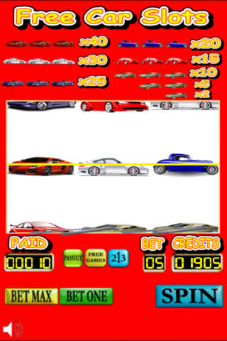 Free Car Slots screenshot 2