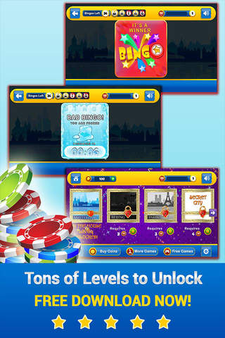 BINGO CASH BLITZ - Play Online Casino and Gambling Card Game for FREE ! screenshot 2